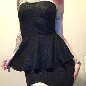 Women's black party dress,  size SM, little black